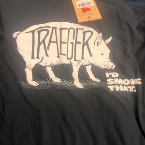 Black Graphic Tee - Short Sleeve Traeger